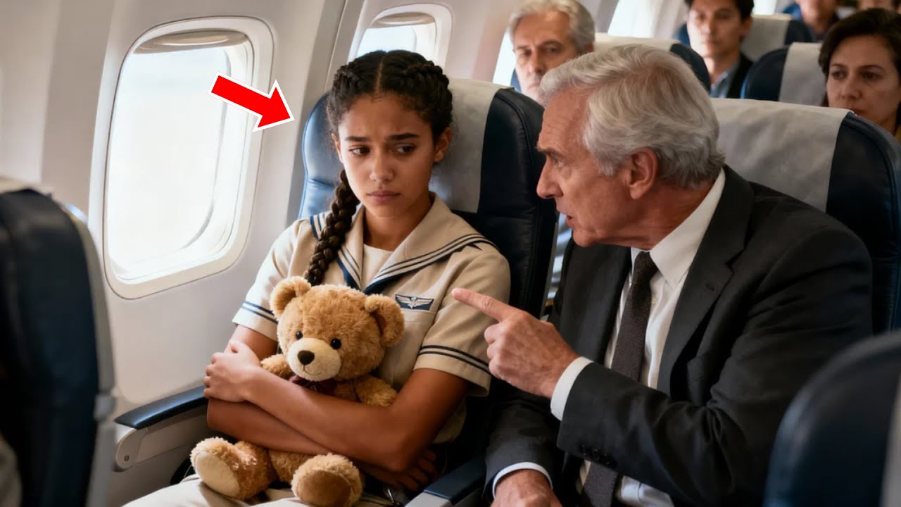 Disguised Airline Owner Finds Black Girl Crying in First Class—The Cabin Freezes After His Reaction