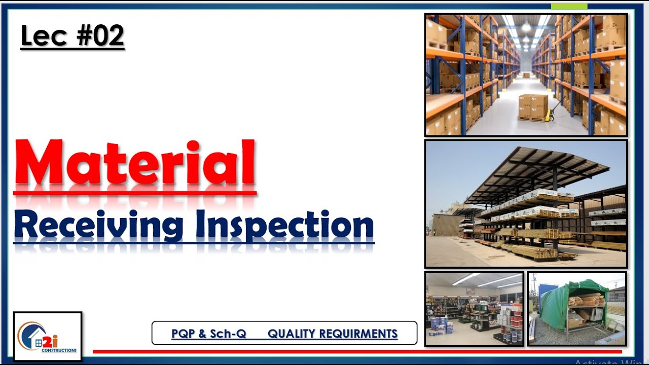 02. Material Receiving Inspection in Warehouse | Receiving RFI Explained | Procurement Series