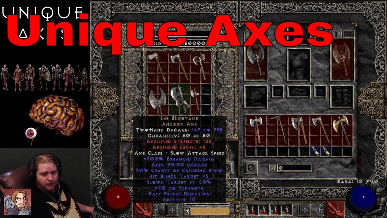 Hyped For D2R - Unique Axes