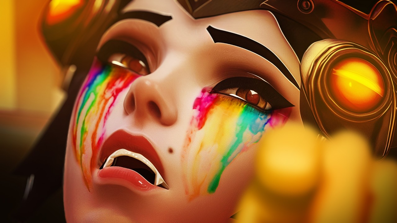 HOW THE GAMES DROP THE RAINBOW MAKEUP