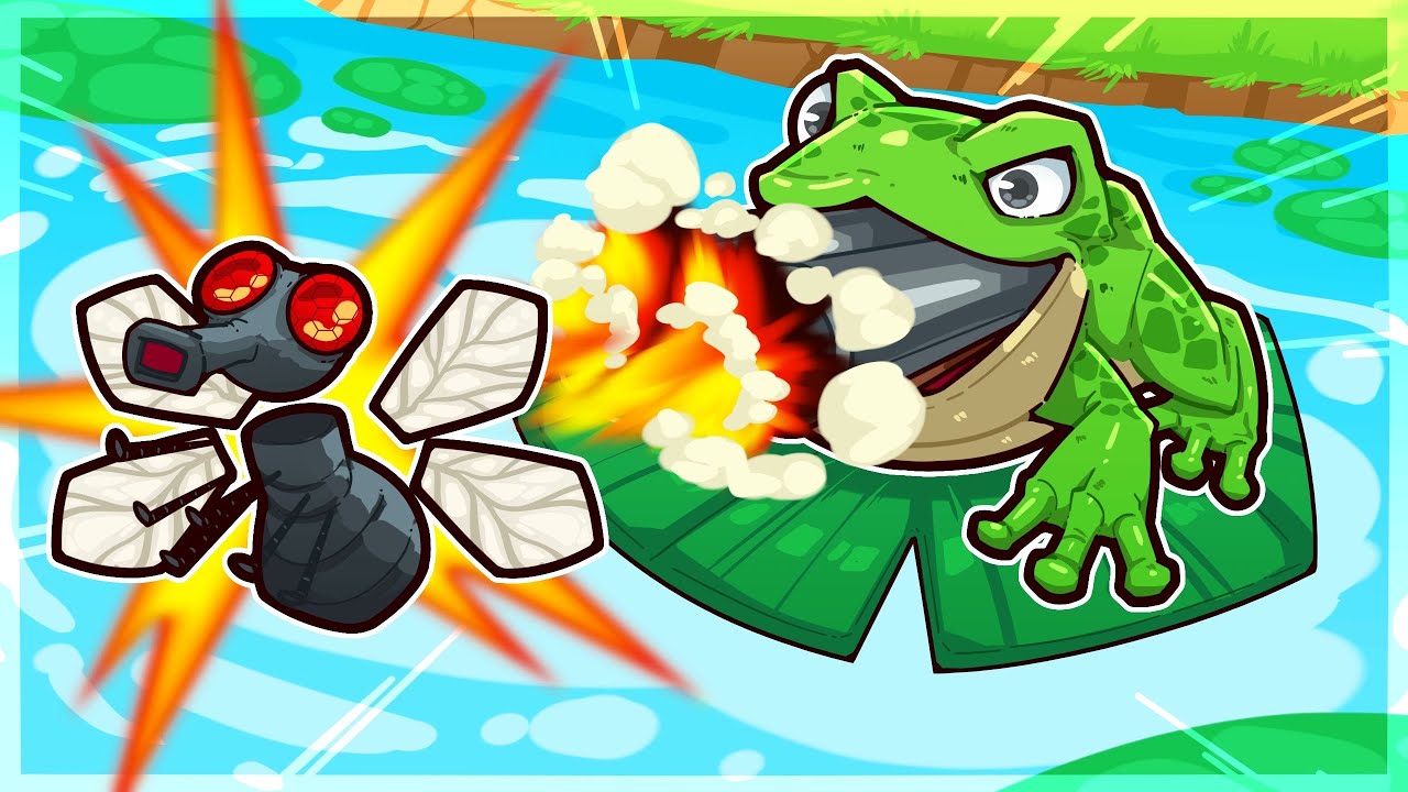 I fused a frog with a gun for mass murder