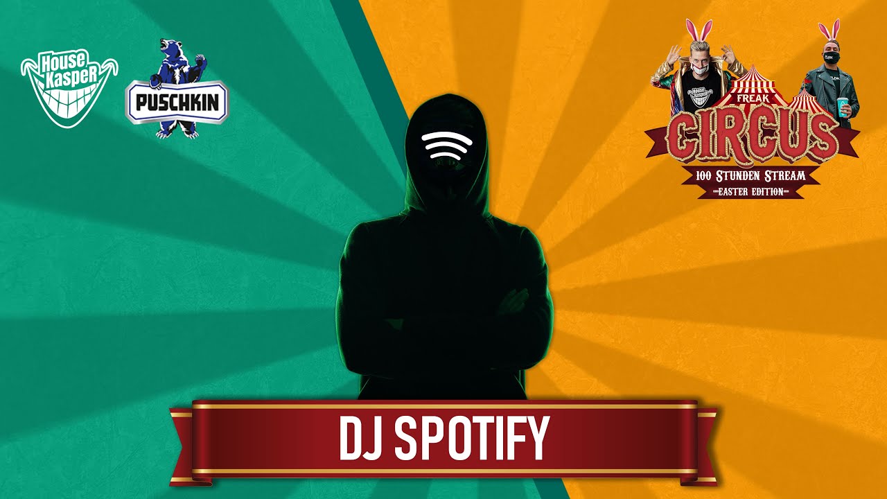 DJ SPOTIFY LIVE | FREAK CIRCUS — 100H EASTER EDITION | by HouseKaspeR & Justin Pollnik