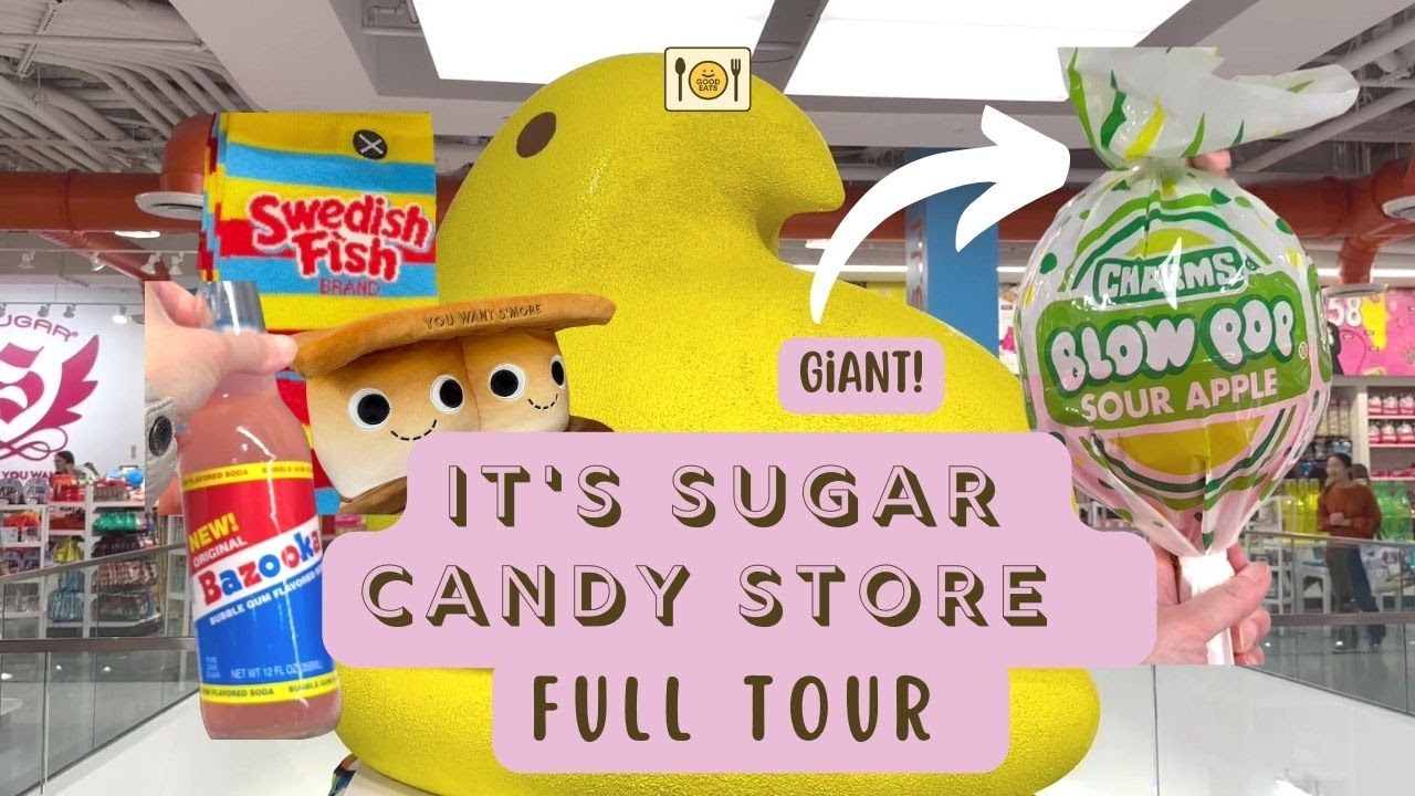 It's Sugar Candy Store Tour | Candy Store | American Dream Mall | Candy Shop | 4K Tour | Oreo Cafe