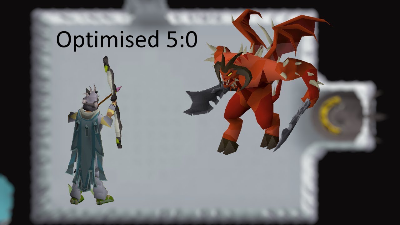 Optimised Solo Zamorak GWD (5:0 Tbow)