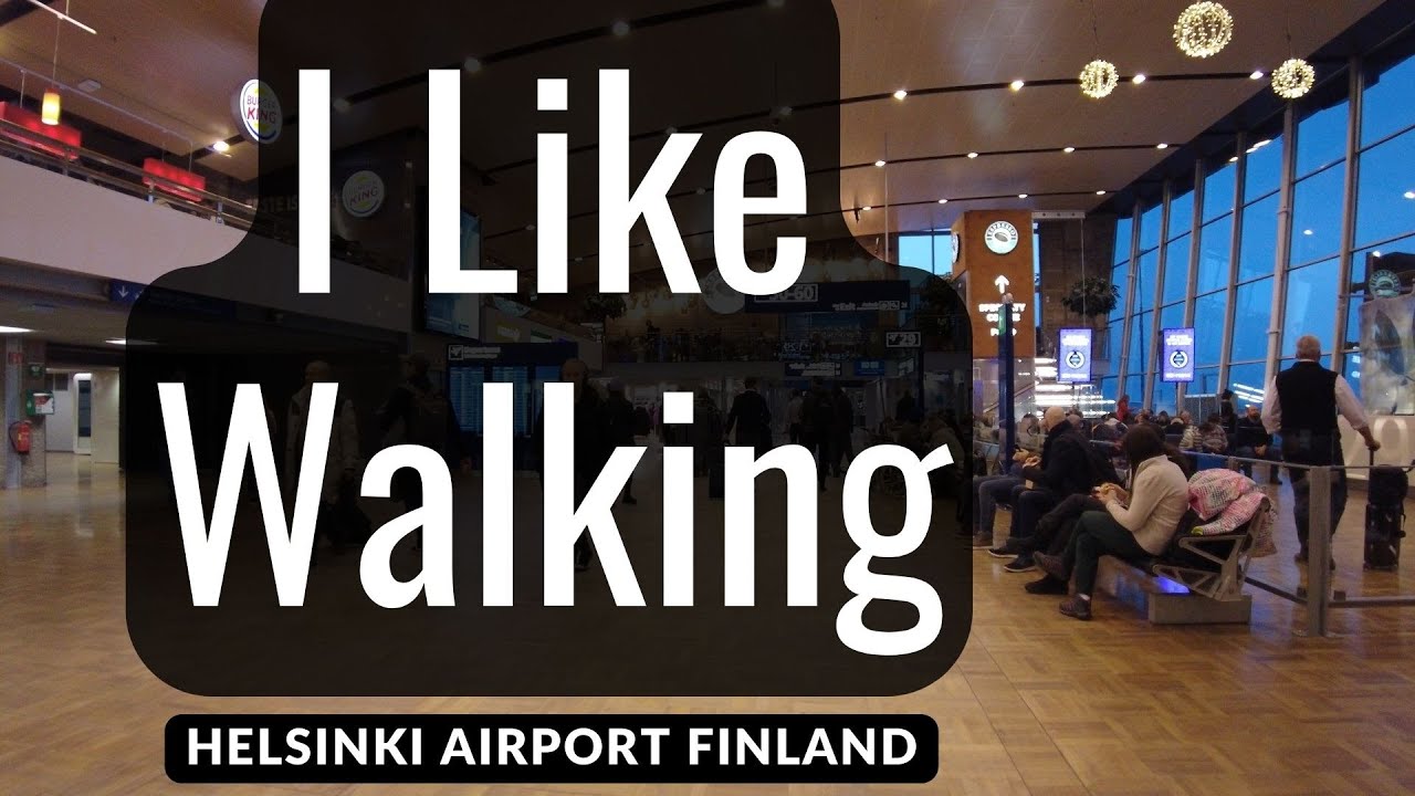 HELSINKI Airport walk after security 4K | HEL Vantaa Shops, Gates, People