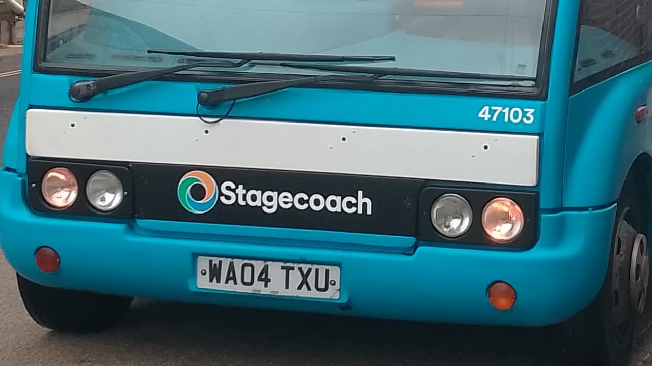 ***GEAR HOLDING IN 1ST*** Stagecoach South West 47103, WA04TXU, 99E to Pines Road