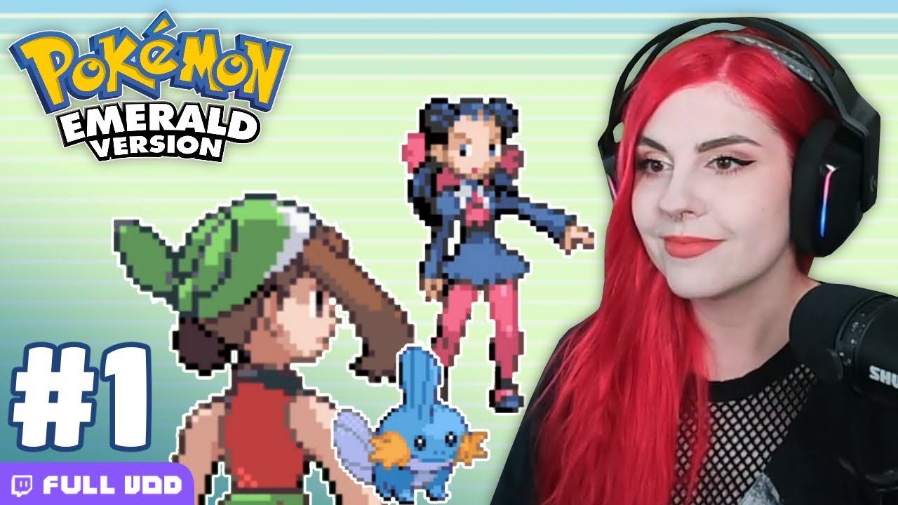 Pokemon Emerald First Playthrough 💚 Day 1