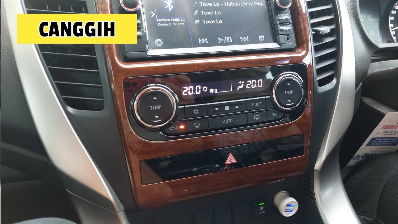 Tutorial Menggunakan Panel AC Pajero Sport Dakar 2017