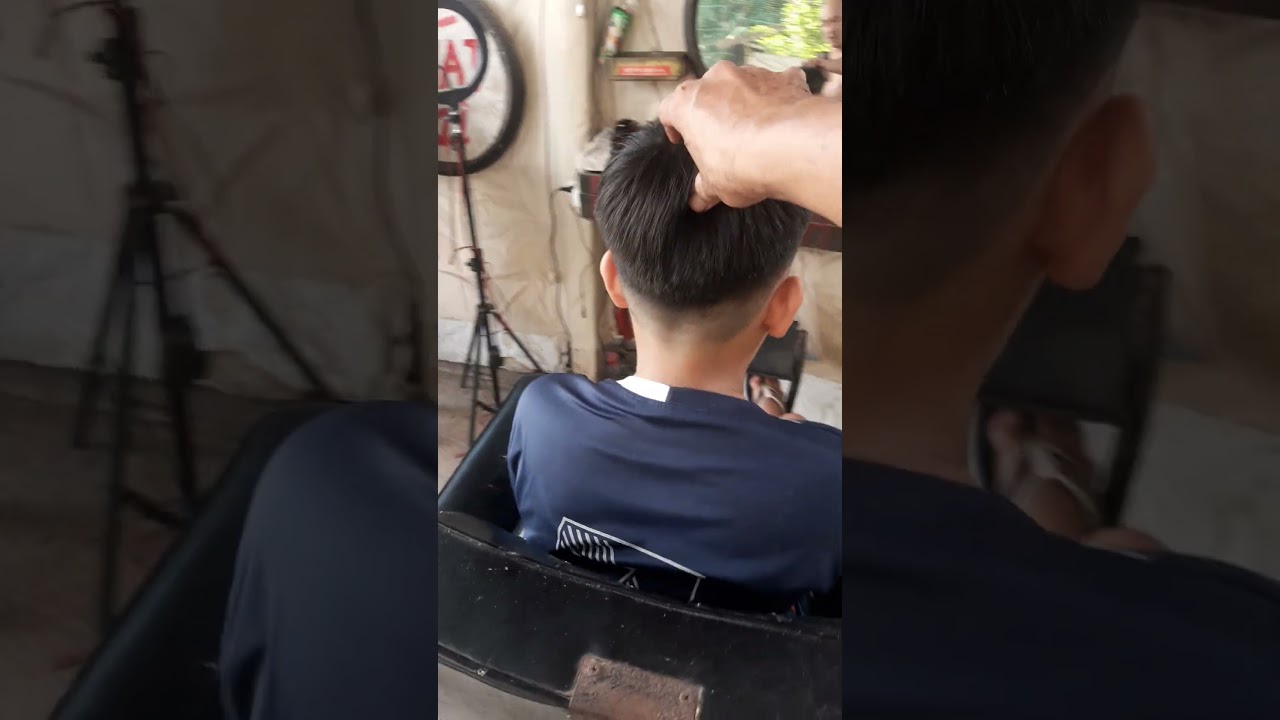 hot toc binh dan layer cho em trai
