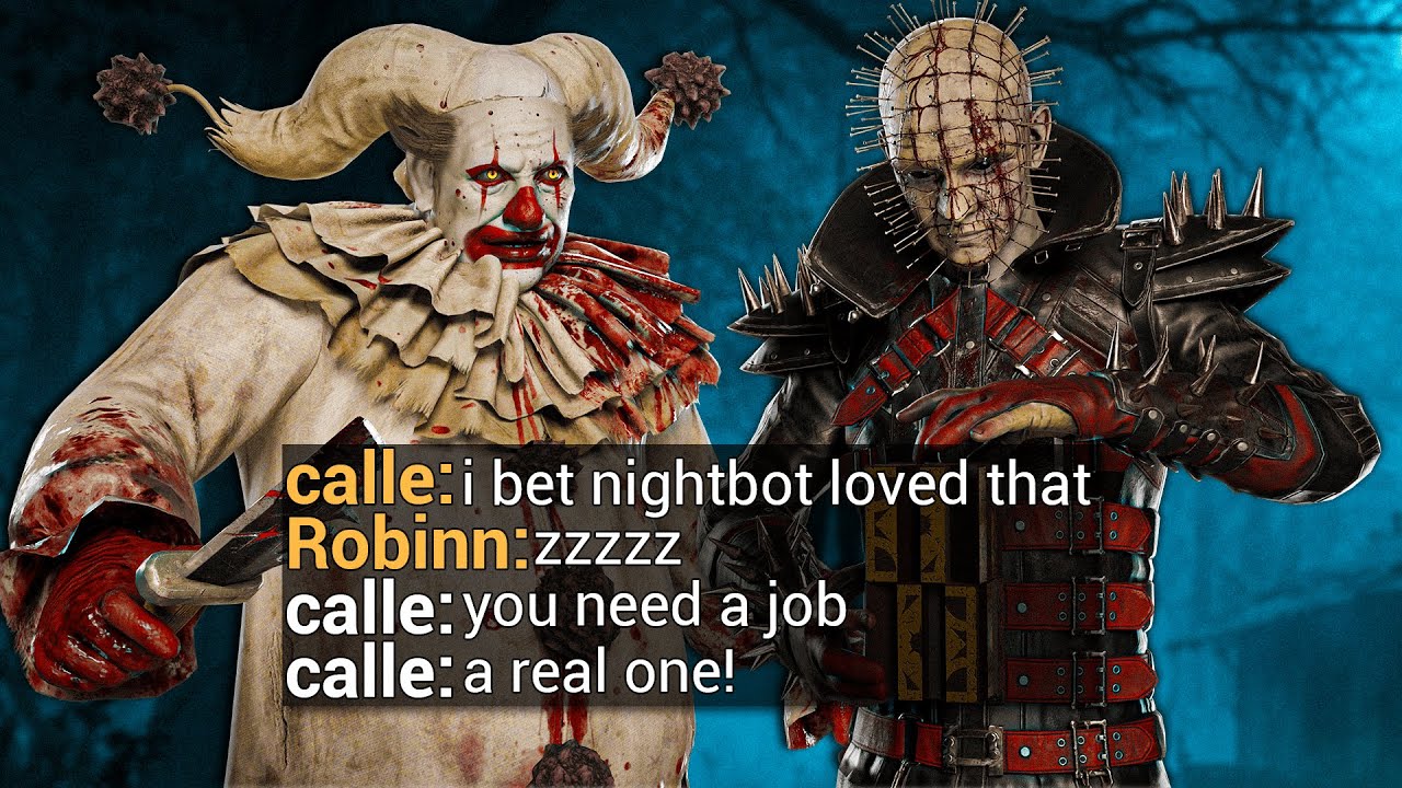 SALTY SWF Gets HUMBLED By My CLOWN And PINHEAD! | Dead by Daylight