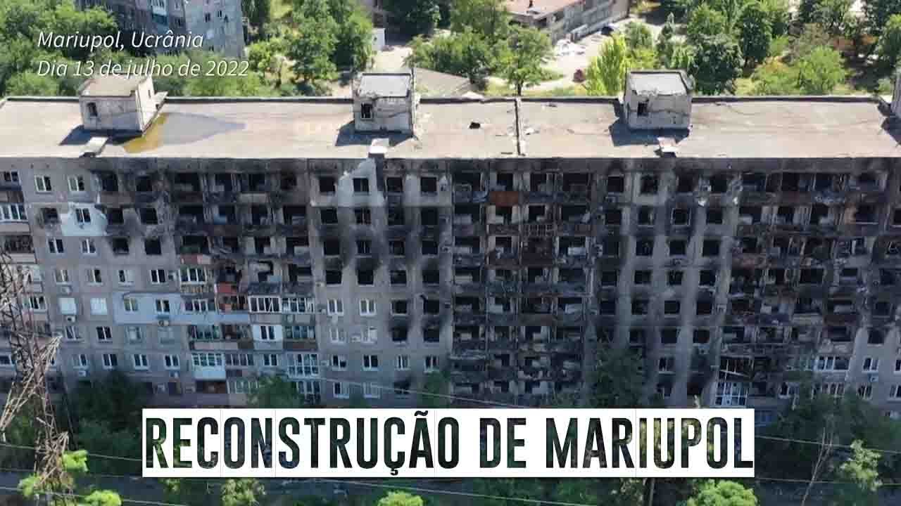 Rússia quer entregar em setembro primeiras reconstruções em Mariupol
