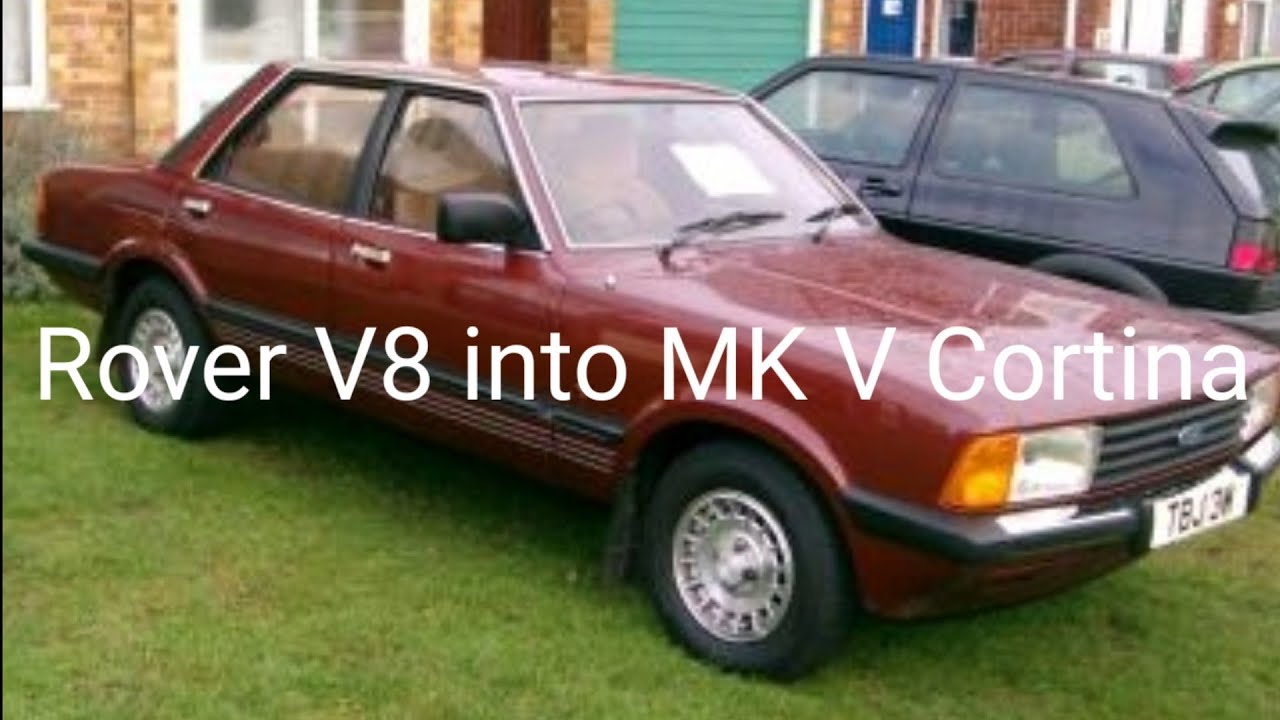 Rover V8 into MK V Cortina.