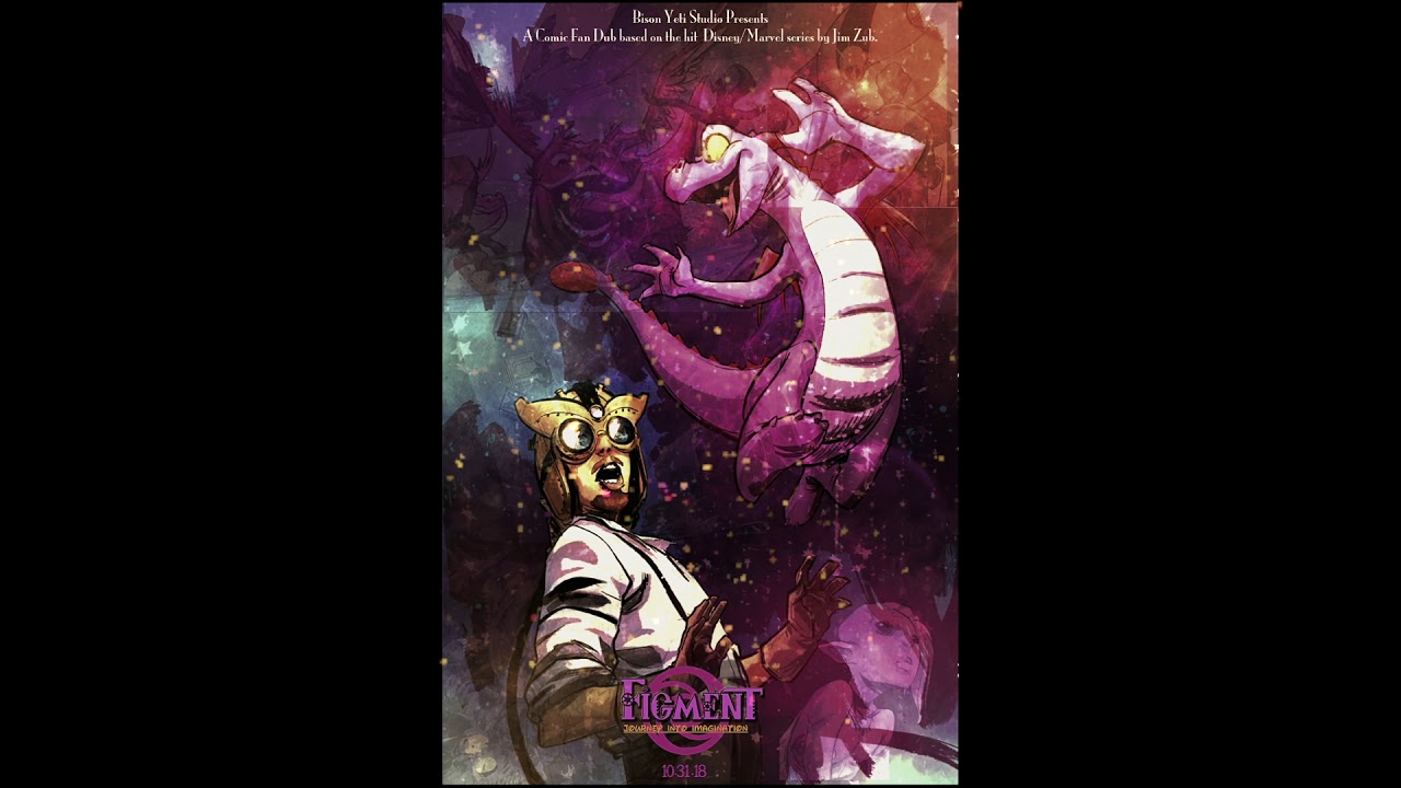 Figment Journey Into Imagination Comic Dub Motion Poster 2
