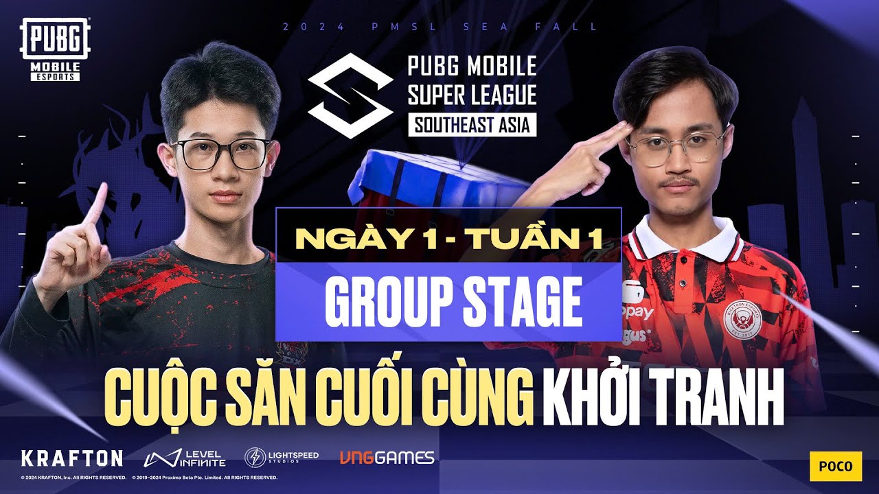 🔴 [VN] 2024 PMSL SEA W1D1 | Fall | CUỘC SĂN CUỐI CÙNG KHỞI TRANH