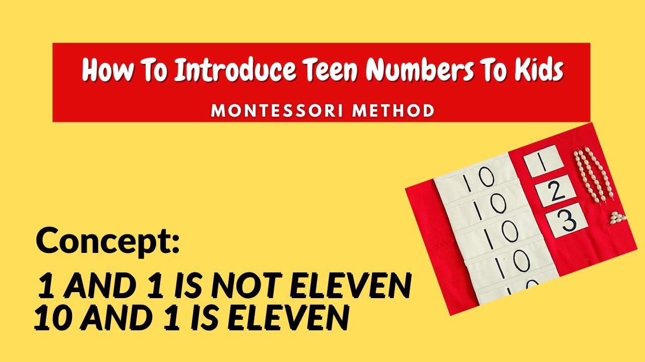How To Introduce Teen Numbers To Kids/ Montessori Method/ Seguin Board-1