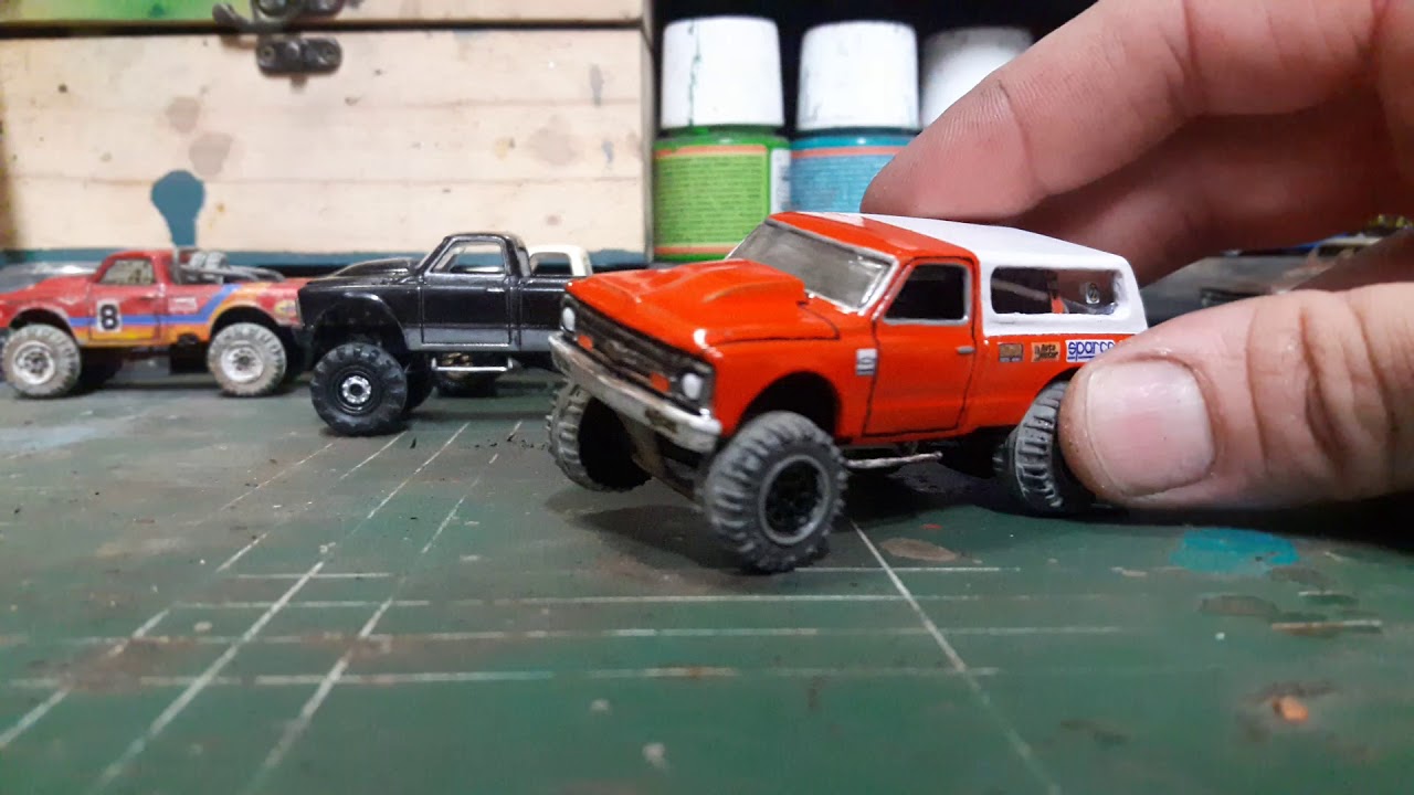 All of my c10 custom suspension trucks