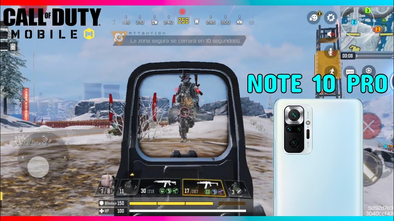 Call Of Duty Mobile En Xiaomi Redmi Note 10 Pro 🔥😱  Gr&aacute;ficos Muy Altos Actualizaci&oacute;n Junio 2022 🔥🔥