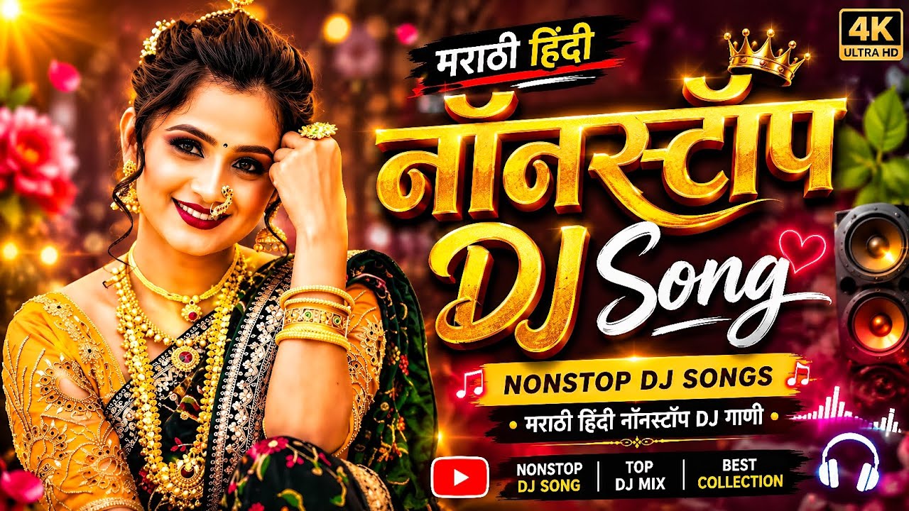 Top Marathi Dj Songs - Trending Dj Song Nonstop 2026 | नॉनस्टॉप डीजे गाणी मराठी Old Hindi Dj Song