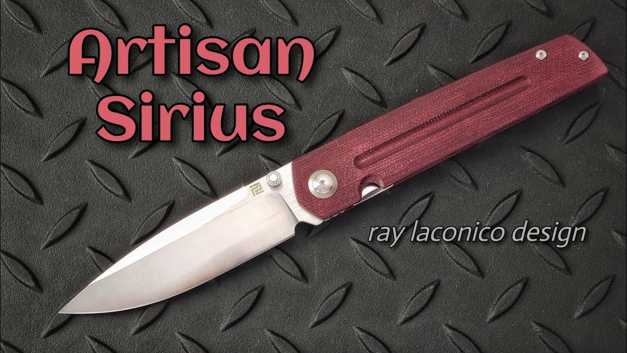 Artisan Sirius:  New Ray Laconico Bright Star Front Flipper Blade!