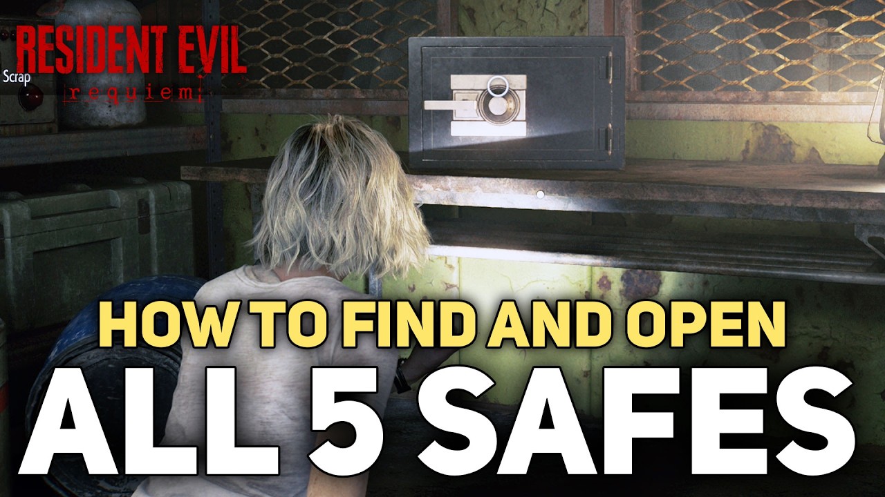 Resident Evil Requiem - All Safe Locations & Safe Codes (Normal & Insane Difficulty)
