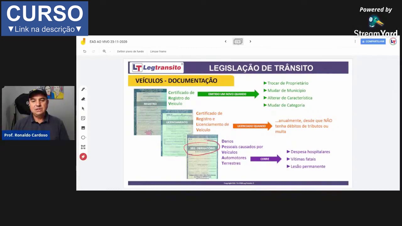 DOCUMENTOS DO VE&Iacute;CULO