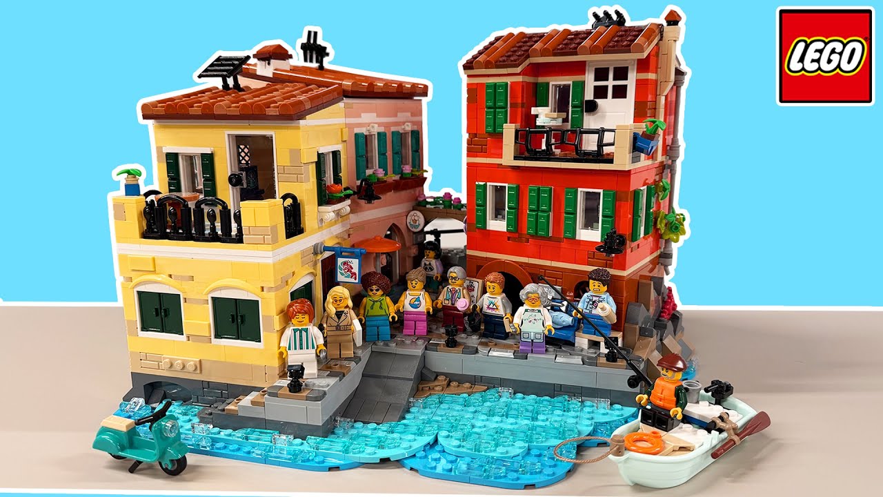 LEGO Italian Riviera Review | Ideas Set 21359