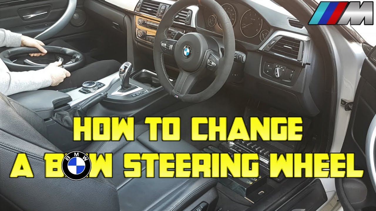 Как заменить/снять спортивный руль BMW M