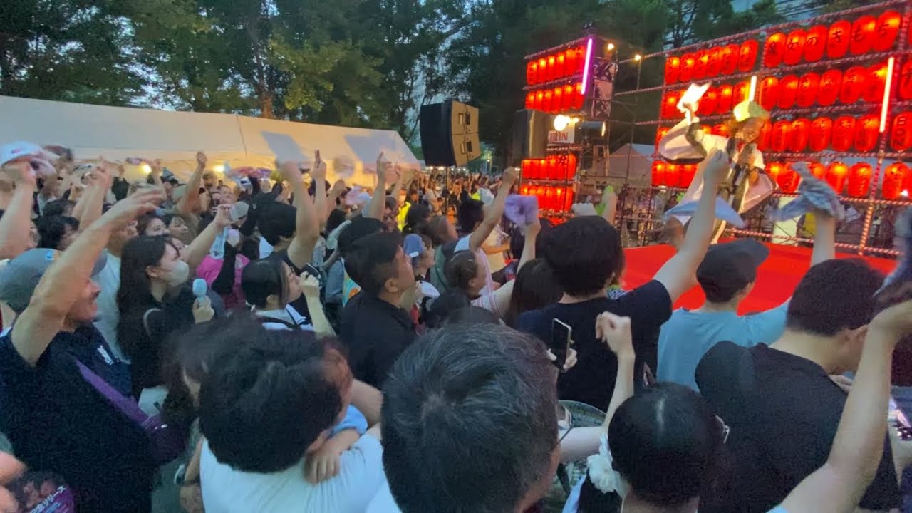 【中野駅前大盆踊り大会2024】DJやついいちろうのターン！【J-POP、アニメ、アニソン、アニクラ、やついフェス、エレ片】