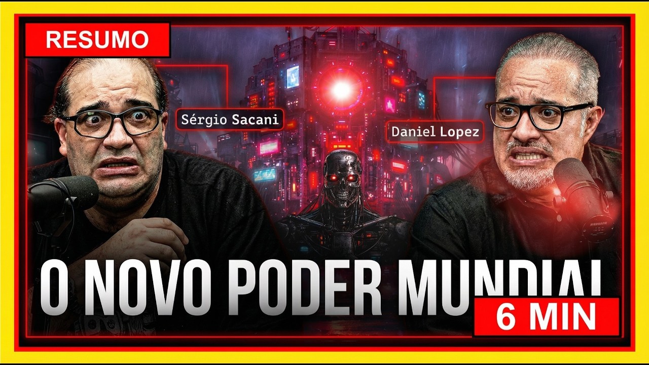 A INTELIGÊNCIA ARTIFICIAL VAI MUDAR O PODER NO MUNDO? (Daniel Lopez) | Além da Ciência #01 | RESUMO