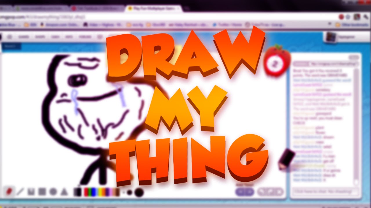 Draw My Thing With The Crew! Sidearms Is TERRIBLE At This Game!!!