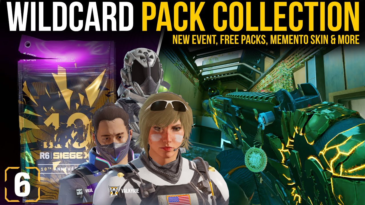 EVERY WILDCARD EVENT PACK! New Event, Memento & More! R6 10th Anniversary