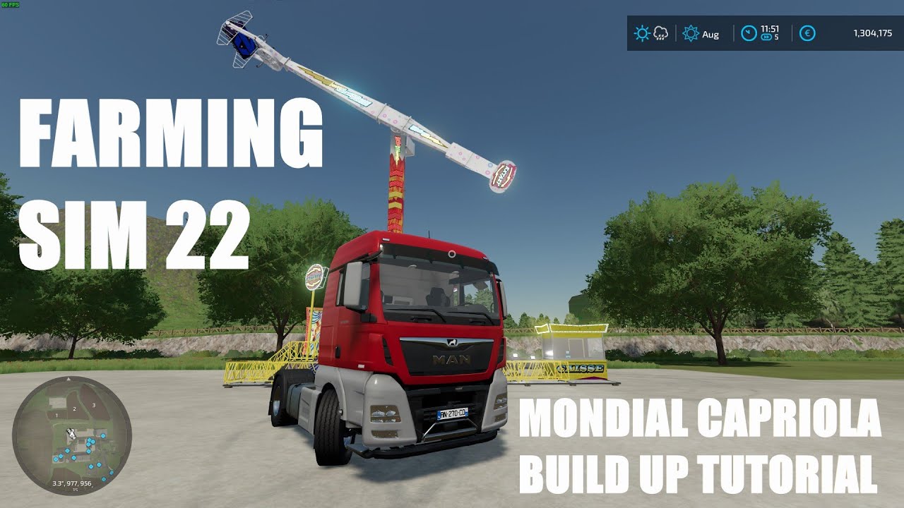 FARMING SIMULATOR 2022 FUNFAIR BUILD UP (MONDIAL CAPRIOLA)