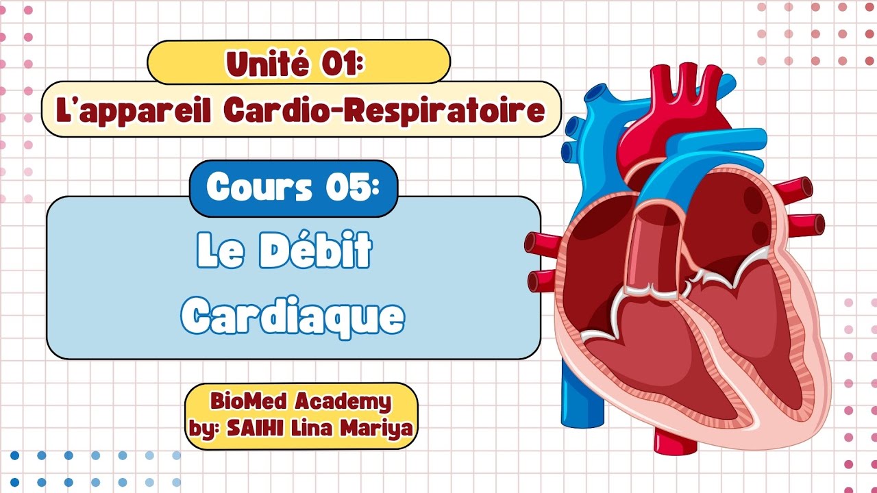 Physiologie Cardiaque : Le Débit Cardiaque | 2éme année Médecine