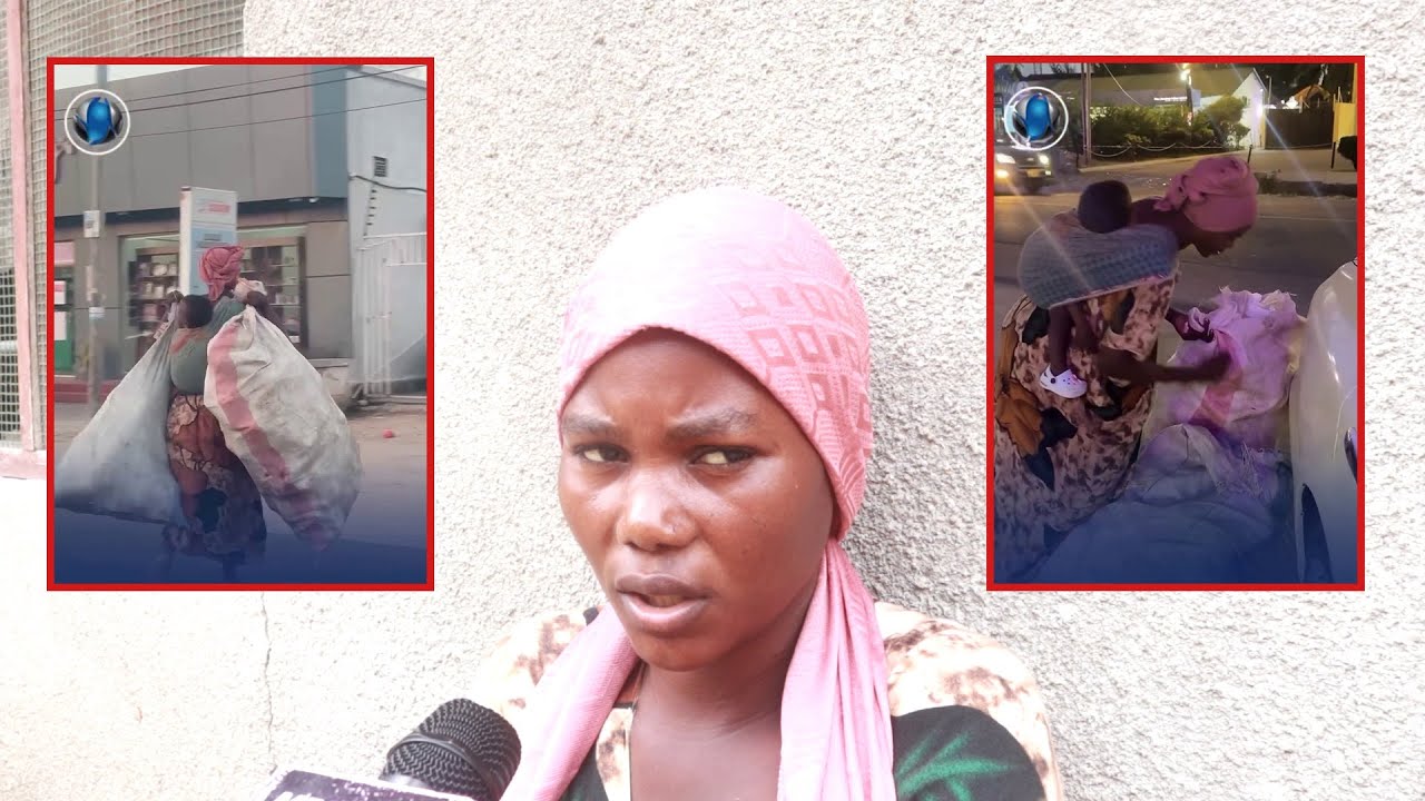 INASIKITISHA ANALALA NJEE NA MTOTO MDOGO  BAADA YA KUTELEKEZWA NA FAMILIA/NAOKOTA MAKOPO ILI NIISHI