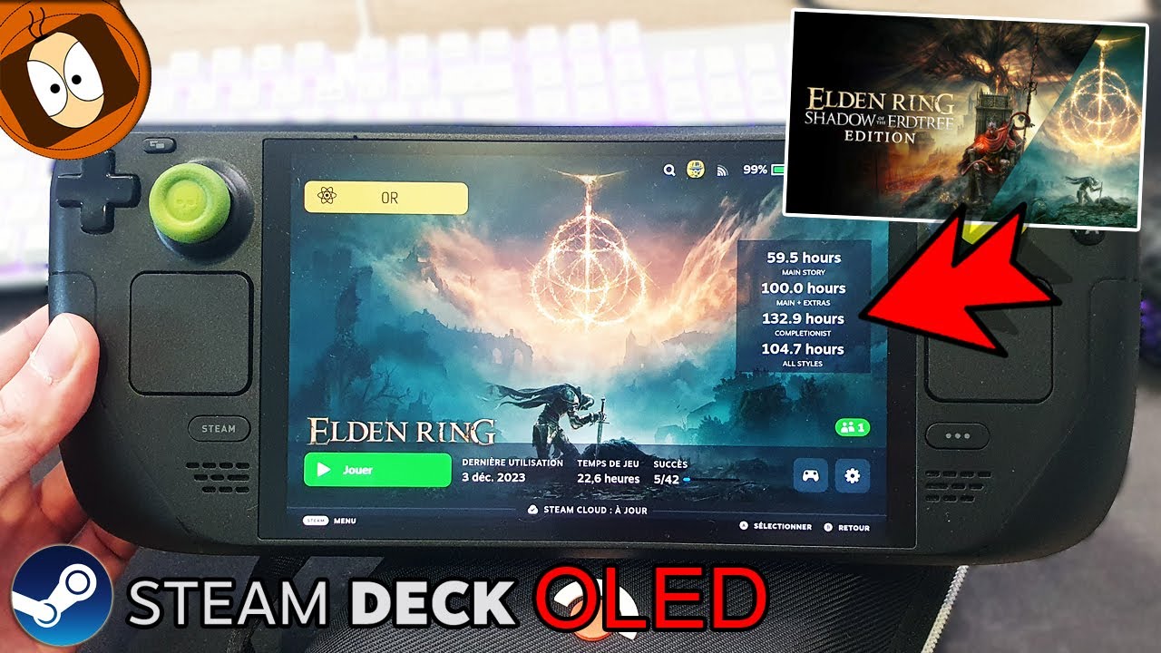 [TEST] ELDEN RING sur STEAM DECK OLED HDR !