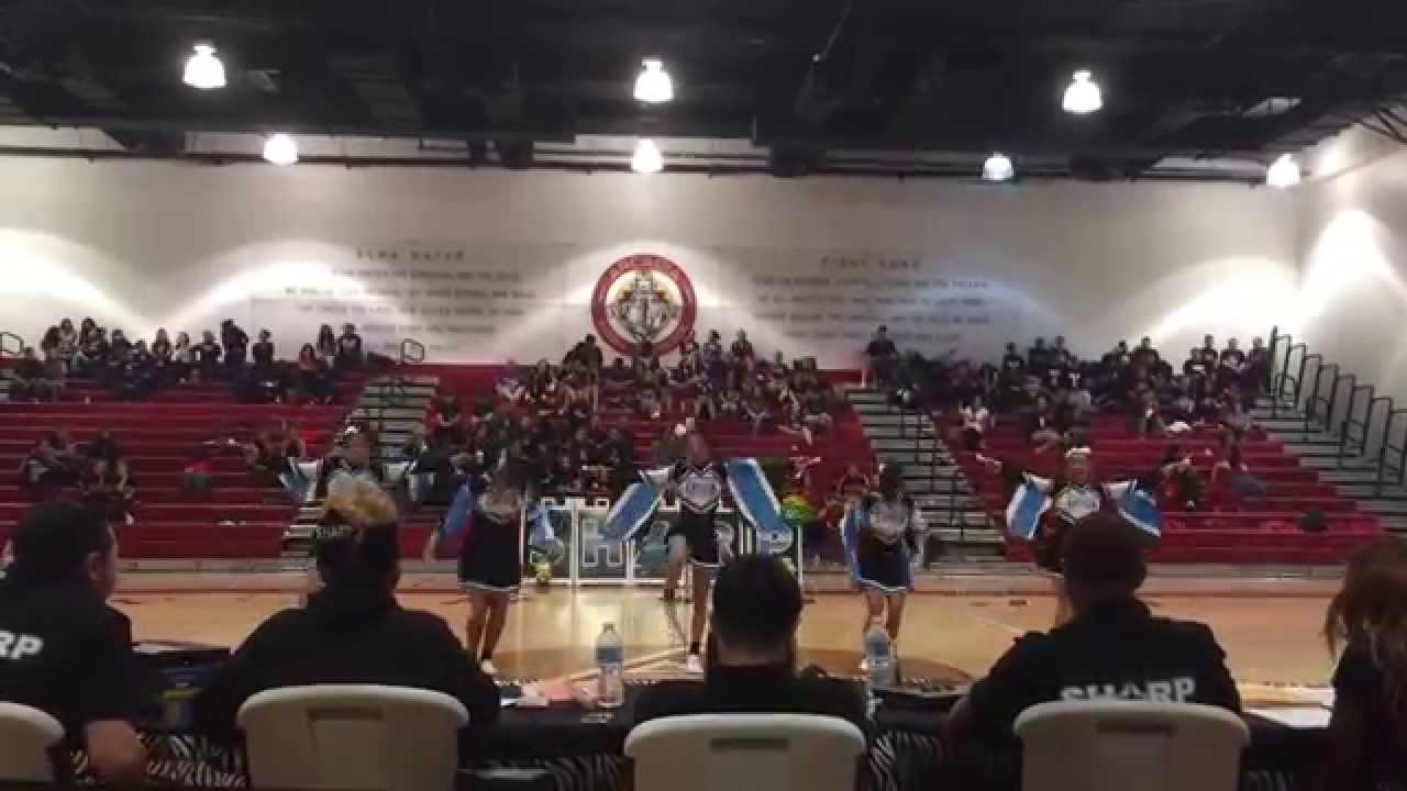 Carson HS Flaggies (2 Flags) @ 2015 Sharp International