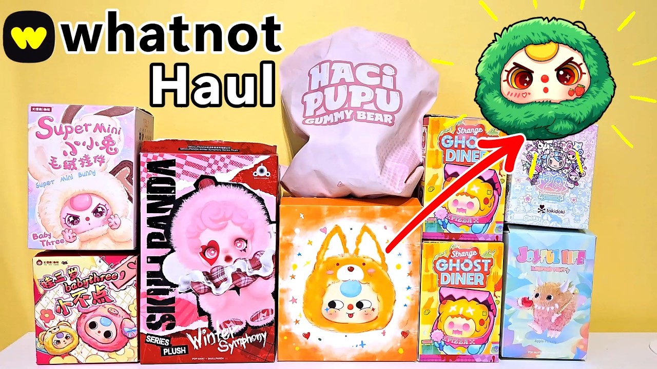 I SPENT $150 ON WHATNOT BLIND BOXES | MY FIRST HAUL