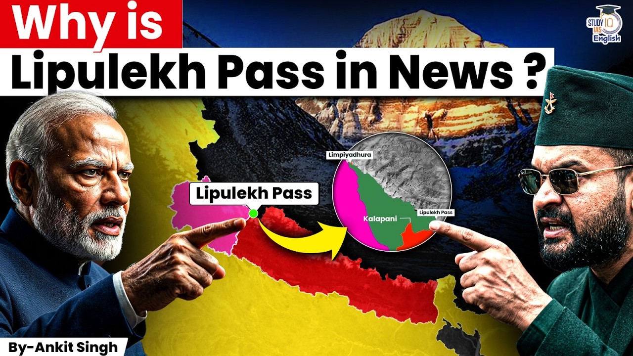 Why Nepal Opposes India on Lipulekh? | Clash Over Mansarovar Route Explained! | By Ankit Singh