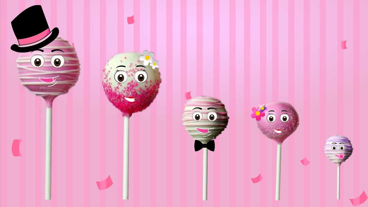 Cake Pop Finger Family Nursery Rhyme