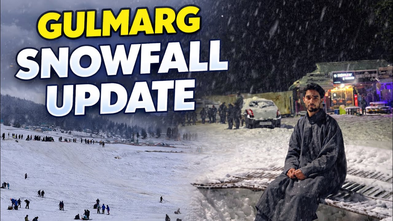 Gulmarg after snowfall update|| Gulmarg gondola 🚠