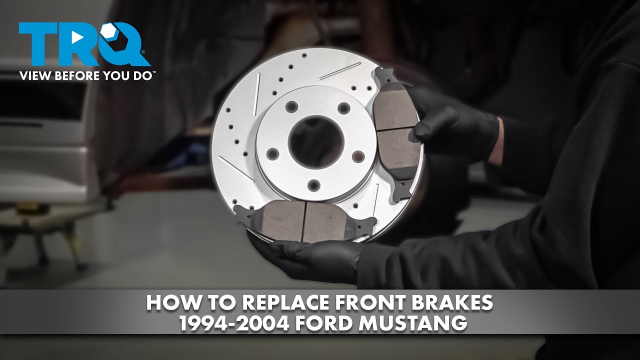 Как заменить передние тормоза Ford Mustang 1994-2004 годов