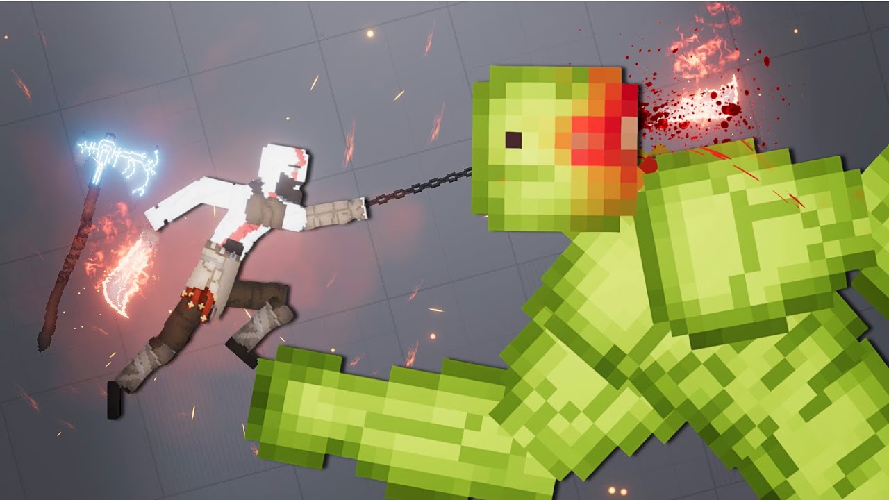 Kratos 2025 [God of War] vs MEGA Buff Melon 2025