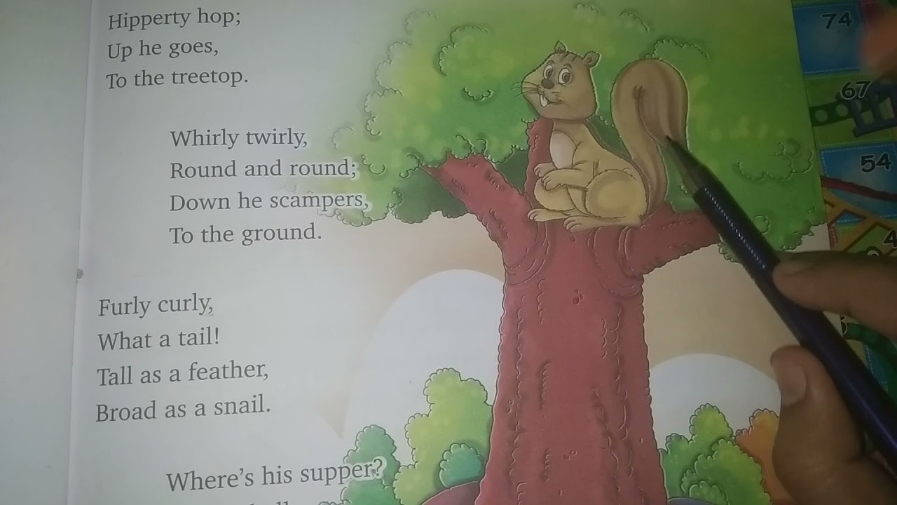 *WHISKY FRISKY POEM EXPLANATION OF CLASS -1ST