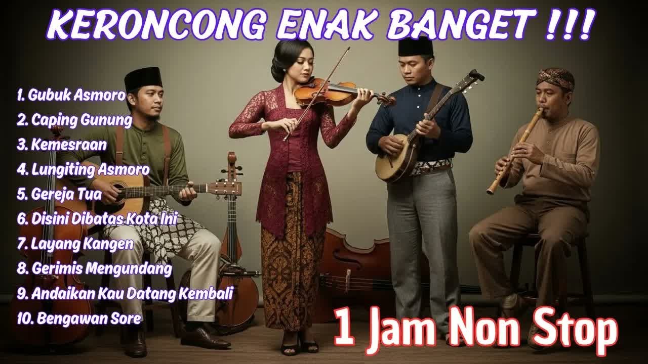 Full Album Keroncong Kenangan Syahdu – Cover Versi Terbaik!
