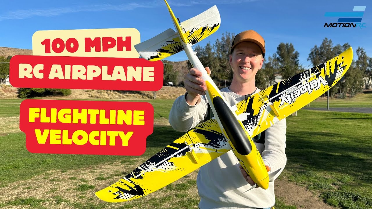 FlightLine Velocity 100mph RC Airplane Review | Motion RC