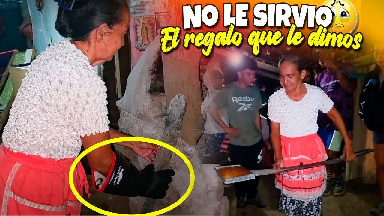 Quedamos mal con Niña Angelita, le queríamos hacer un regalo y no salio como esperábamos🥲