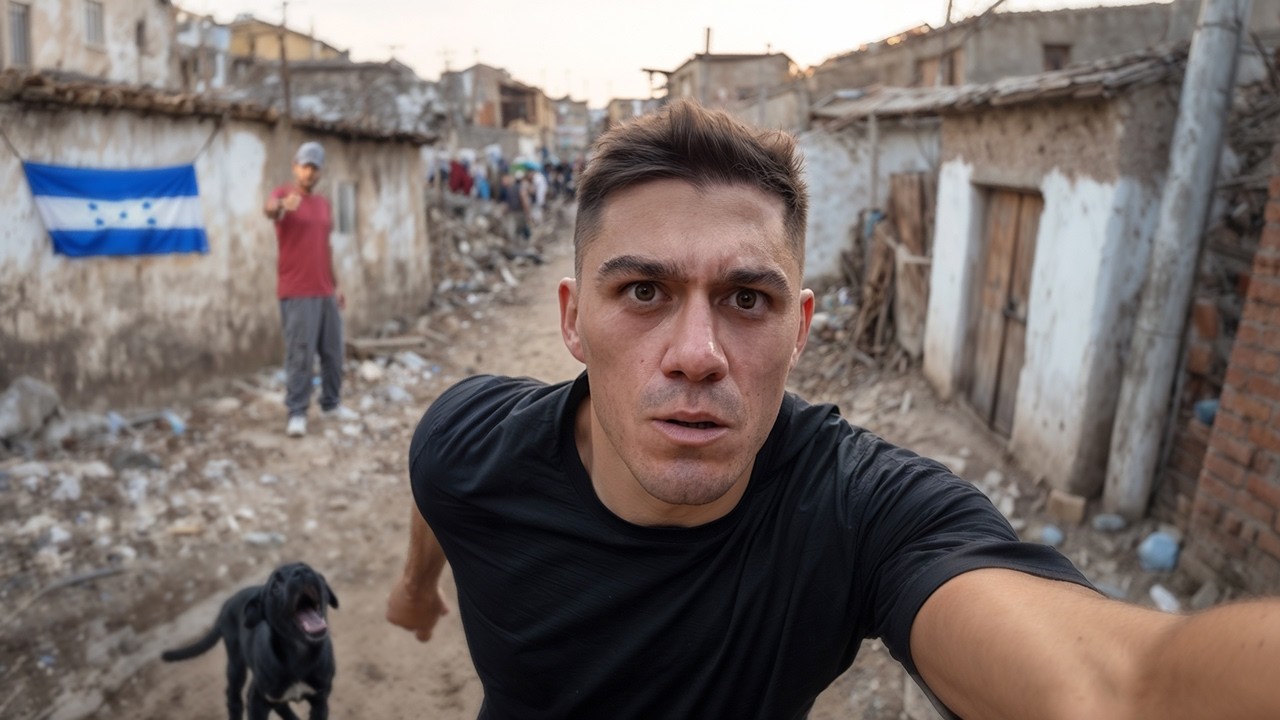 TENGO QUE HUIR CORRIENDO DE UN BARRIO y TERMINO AYUDANDO DEPORTADOS 💀🇭🇳🫶🏻