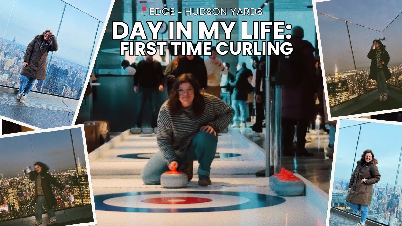 Day In My Life Vlog: Curling @ Sky Chalet Edge in NYC