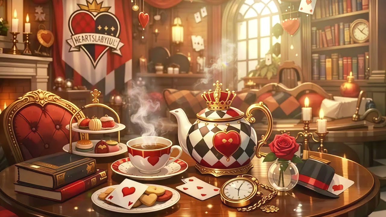 Disney Twisted Wonderland - Hearthlabyul ❤️- Ambiance de lecture (55min)