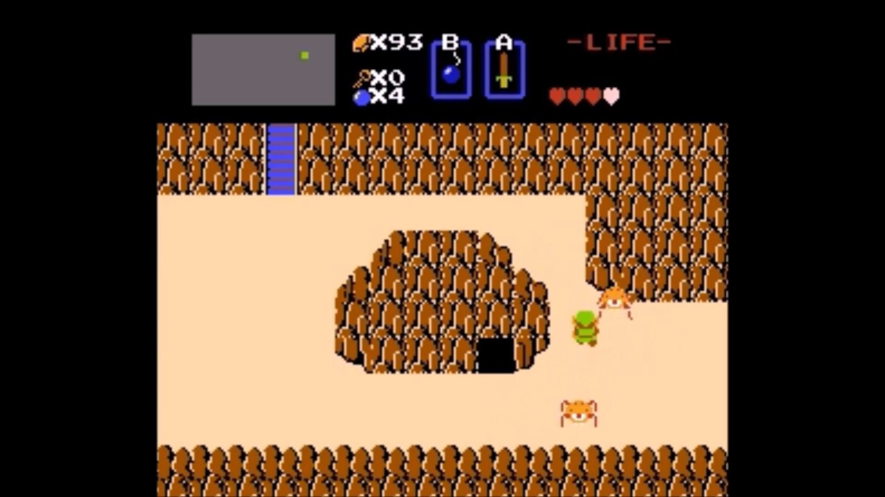 Legend of Zelda - Nintendo NES Longplay HD - Part 1: Overworld